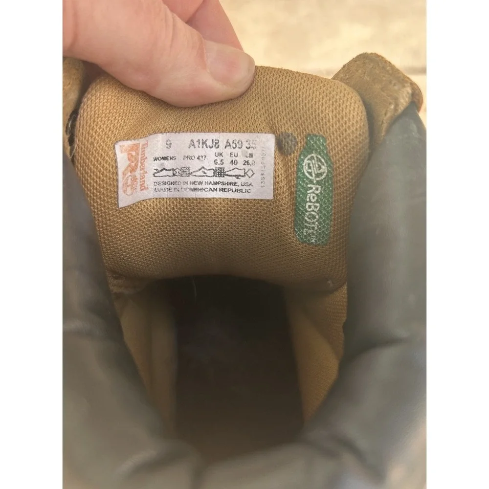 TIMBERLAND Pro 24/7 Direct Attach Steel Toe Boots Wmns 9‎ Wheat A1KJ8 Waterproof